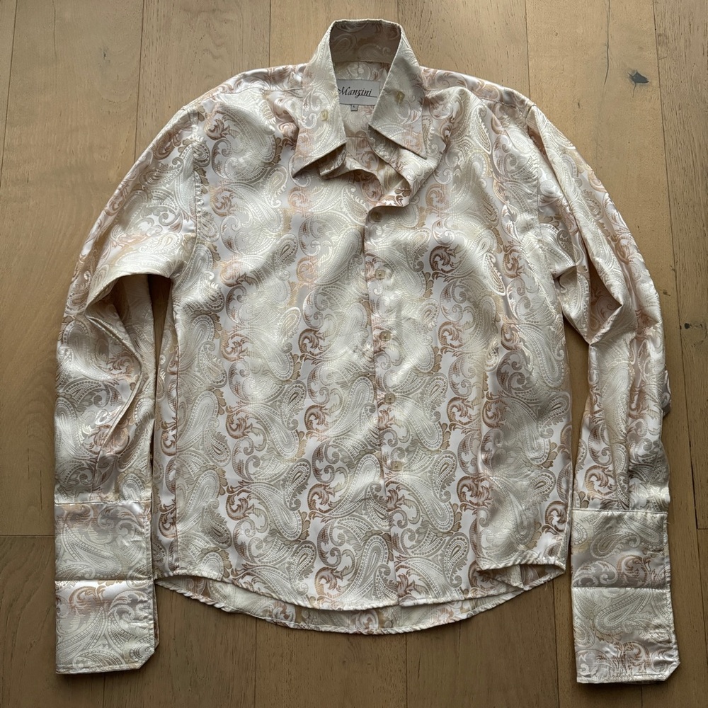 Manzini Men’s Paisley Shirt